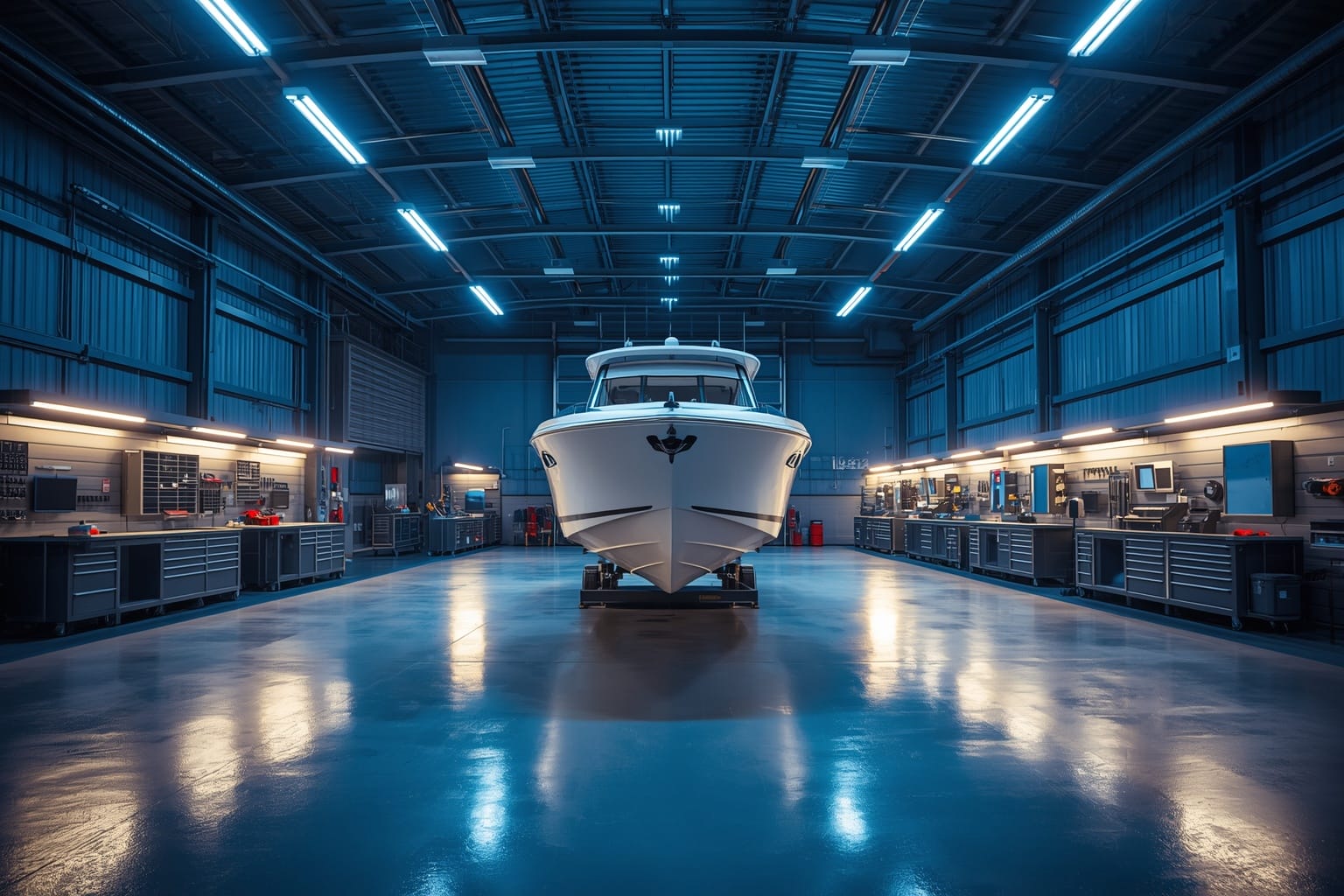 Atelier nautique Glenwick Valley — entretien et réparation bateaux Marseille