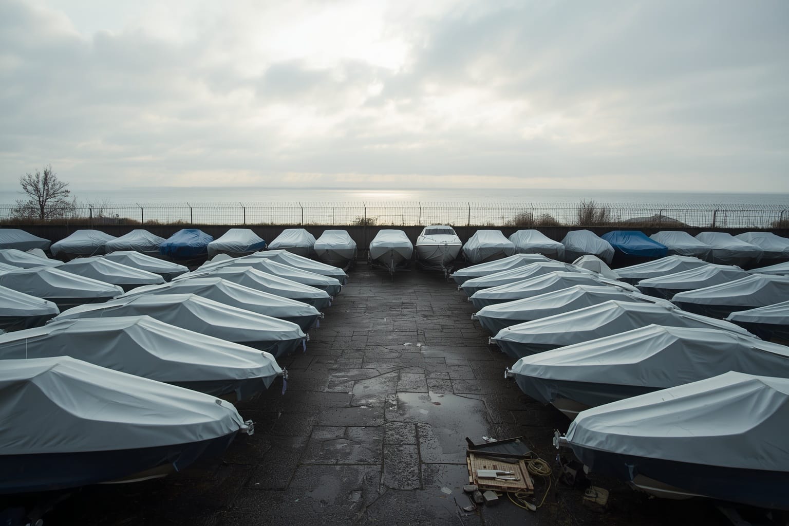 Hivernage et désarmement bateau Marseille