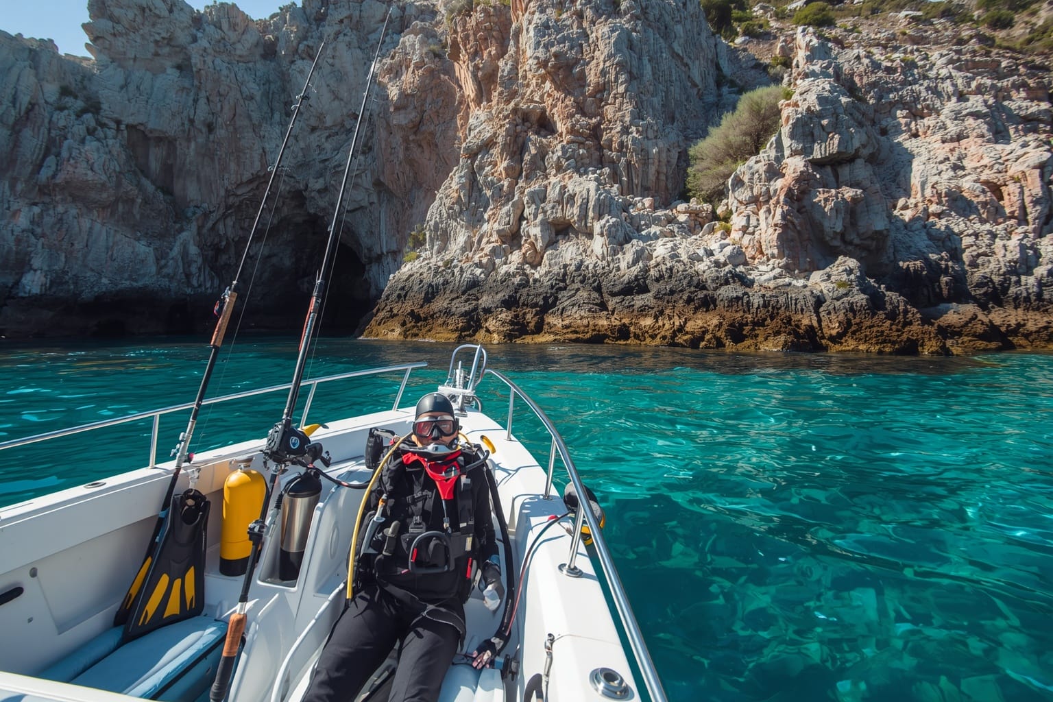 Sortie pêche et plongée Marseille