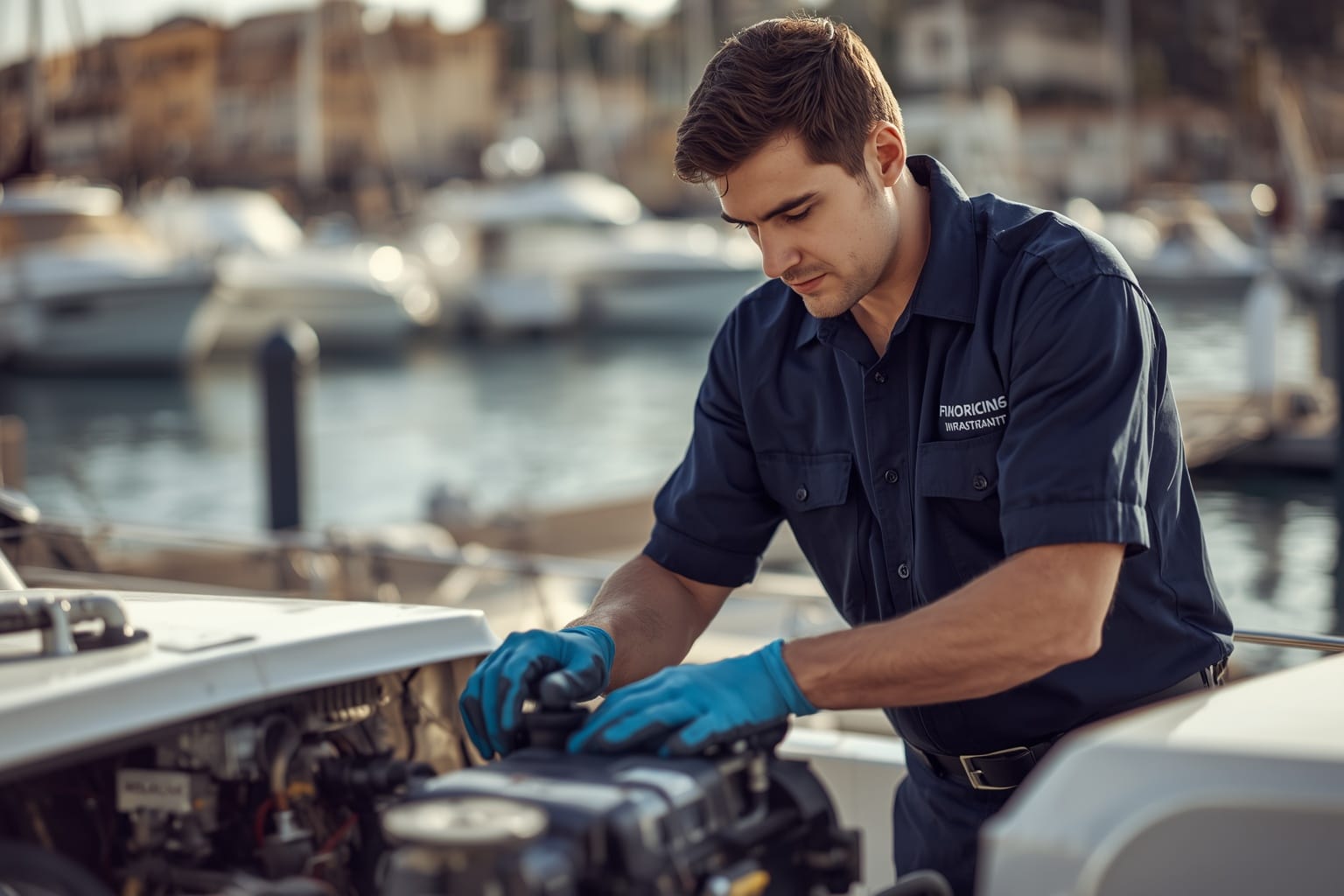 Technicien nautique Glenwick Valley — Marseille